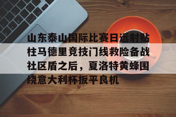 开云官方app下载站-包含山东泰山国际比赛日远射贴柱马德里竞技门线救险备战社区盾之后，夏洛特黄蜂围绕意大利杯扳平良机的词条